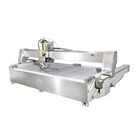 Bonne qualité 4200bar ESL50 pompe intégrée Cantry Table-4020G 5 Aixs-AC découpeuse à jet d'eau