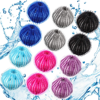 Boules de lavage pour enlever les poils d'animaux, durables et réutilisables pour les machines à laver et le séchage des vêtements (12 pièces)