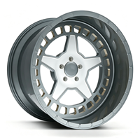 Jantes forgées personnalisées SL 22X12 24X12 24X14 26X14 26X16 5x139.7 8x165.1 8x180, jantes polies à déport profond pour Hummer GMC Sierra 1500