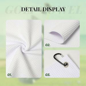 Toalla de pickleball con clip |   Toallas de Microfibra para el Sudor para Hombres y Mujeres, Accesorios Modernos y Regalos para Amantes del Pickleball - Product Image 2