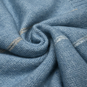 Manta de punto jacquard con hilo suave Air-jet, súper cálida, plegable, lavable, para sofá, para todas las estaciones - Product Image 1