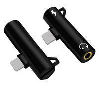 Lade-Splitter-Konverter 2-in-1-Typ-C-3, 5-mm-Kopfhöreranschlussadapter Audio-Aufladung für Typ-C-Doppel anschlüsse anpassen