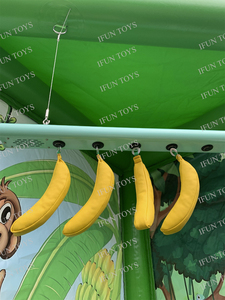 <span class=keywords><strong>Jeu</strong></span> interactif de capture de bananes en PVC durable, gonflable, sur le thème de la <span class=keywords><strong>jungle</strong></span> et du <span class=keywords><strong>safari</strong></span>, <span class=keywords><strong>jeu</strong></span> sportif de carnaval pour le team building d'entreprise - Product Image 2