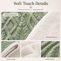 Manta Doble Moderna de Terciopelo Jacquard Grueso Multicolor, Ideal para Siestas en la Oficina o como Ropa de Cama Cálida