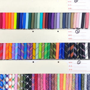 Cordon de serrage personnalisé en usine 10mm d'épaisseur cordon de serrage à capuche multicolore sacs décoratifs lanière de corde corde corde ronde en polyester recyclé - Product Image 2