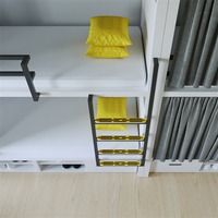 Service de Conception 3D Gratuit en Usine Lits Superposés Métalliques Simples et Doubles Durables et Modernes pour Adultes Étudiants Appartement et École