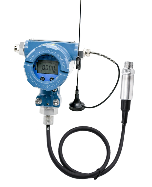 Huatian CE ATEX Certified Wireless Level Transmitters IP68 Rated 4-20mA/RS485/0-10V Output 0.1 Accuracy Measurement