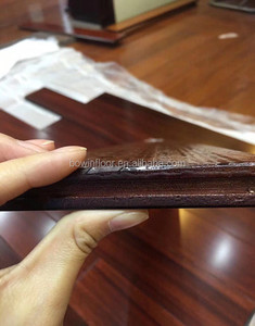 BOWIN 2024 caldo-vendita pavimenti in legno 18MM pavimento in legno massello <span class=keywords><strong>Iroko</strong></span> riscaldamento pavimento in legno massiccio - Product Image 6