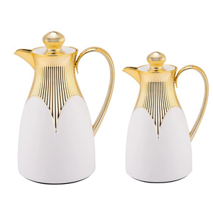 Grande cafetière isotherme, pot à eau sous vide, thermos à thé, gourde de voyage isolée avec poignée en acier inoxydable CLASSIQUE - Product Image 1