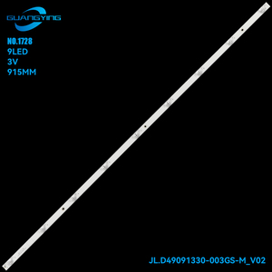 Bande de lampe de rétroéclairage de TV LED pour bandes de LED JL.D49091330-003GS-M_<span class=keywords><strong>V02</strong></span> HZ49A65 - Product Image 2