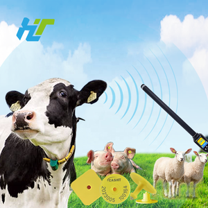 Lecteur de balises RFID haute vitesse pour le bétail, UHF 860-960 MHz, lecteur de balises auriculaires pour bovins, moutons, porcs, gestion des exploitations agricoles - Product Image 4