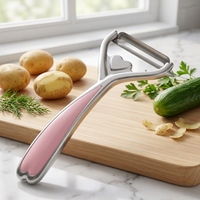 Zinklegering Hart-Stijl Y-Keukenschiller Fruit-En Groentegereedschap