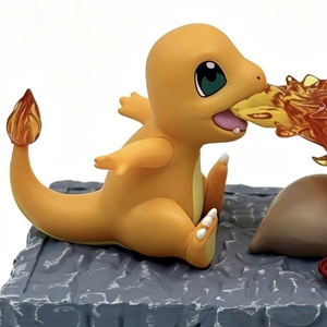 Figura Luminosa de Anime de Charmander, Calcifer y El Castillo Ambulante de Howl, Producto de Decoración para Escritorio - Product Image 6