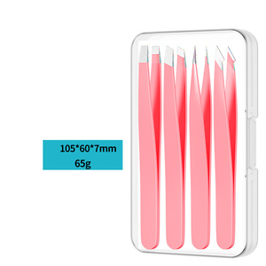 Pince à épiler de précision en acier inoxydable pour sourcils, pointue et précise, outil de stylisation des sourcils, GZ RTS, commande en gros mixte, livraison en 3 jours - Product Image 2