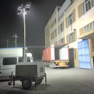 Tùy Chỉnh Ngoài Trời Chiếu Sáng Di Động Động Cơ Ánh Sáng Tháp Kính Thiên Văn Mast Máy Phát Điện Diesel Ánh Sáng Tháp - Product Image 6