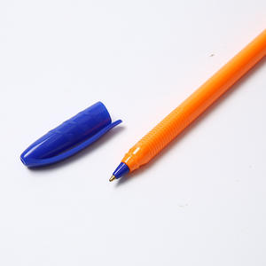 Stylo à bille simple en plastique personnalisé en vrac bon marché pour cadeaux de bureau d'usine promotionnels 1,0 mm Magasin à 1 dollar avec logo - Product Image 4