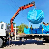 Sac de benne à filtre intégré en polypropylène, emballage tissé, recyclage des déchets, en vrac
