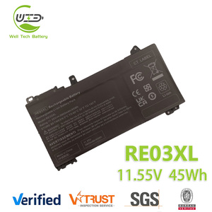 Batterie d'ordinateur portable OEM de haute qualité <span class=keywords><strong>RE03XL</strong></span> RF03XL pour <span class=keywords><strong>HP</strong></span> : ProBook 430 440 450 455 455R G6 Zhan 66 AMD G2 14 Pro 13 G2 - Product Image 1