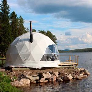 Tentes de camping en plein air, tente dôme géodésique, maison dôme à vendre, tente igloo transparente pour le glamping - Product Image 2