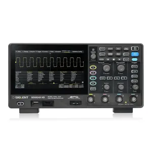 4CH 디지털 멀티미터 100MHz 대역폭을 갖춘 휴대용 SDS804X HD 12 비트 디지털 오실로스코프 - Product Image 3