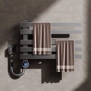 Bán Buôn Khăn Sưởi Ấm Khô Giá Nhiệt Độ Không Đổi Thời Gian Thông Minh Hiển Thị Kỹ Thuật Số Điện Khăn Giá - Product Image 4