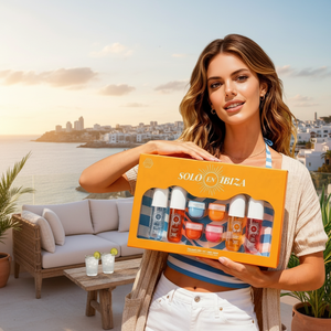 SOLO EN IBIZA Set 8 Pezzi per Uomo e Donna, Spray Corpo e Crema Corpo in Confezione Regalo Modello D0100XFA1XG - Product Image 3