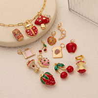 Pendentif léger de qualité supérieure, design insecte coloré, esthétique de niche, idéal pour un cadeau d'anniversaire, prêt à être expédié, vente en gros