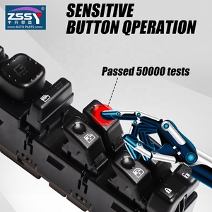 Regulador de elevación delantera izquierda 15883429, interruptor elevador de ventanilla eléctrica para coche, interruptor regulador de Ventanilla de coche para Hummer H2 2003-2006 - Product Image 4