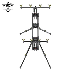 Alta calidad 150x70x95cm <span class=keywords><strong>2</strong></span> secciones resistente al desgaste diseño plegable rápido carpa caña de pescar <span class=keywords><strong>Pod</strong></span> con soporte de trípode estable - Product Image 6