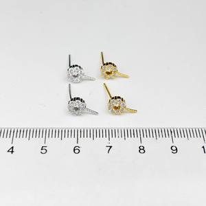 ต่างหูเงินแท้ DIY แบบง่าย 22370 ชิ้น อุปกรณ์เงินแท้ S925 สำหรับใส่ไข่มุกขนาด 9-12 มม. ถาดเปล่าสำหรับทำต่างหู เหมาะสำหรับการสร้างสรรค์ของคุณเอง - Product Image 4