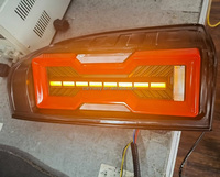 Lampu belakang Led merah Offroad 4x4, aksesori lampu mobil lampu belakang asap, lampu berhenti, Px XL untuk Ford Ranger T5 2005 2006 2007 2008-2011