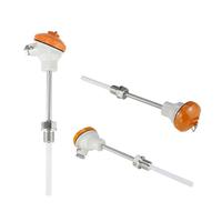 Sensor de Temperatura SY WZ RTD PT100/PT1000 de 2/3/4 Cables, IP68, Resolución 0.2, Sonda de Acero Inoxidable, Clase A/B, OEM/ODM, Plástico