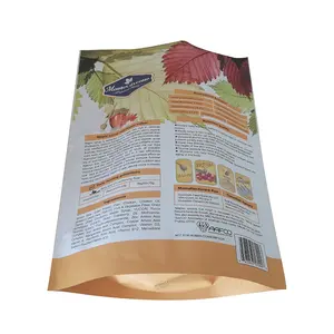 Custom Printed 3kg Laminated Large Zipper Stand Up Cat Food Packaging Bags For Pet Food Bags Factory In Shanghai