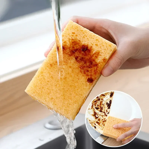 Éponges de nettoyage compressées, lingettes pour laver la vaisselle, tampons à récurer, outil de détartrage pour plaques de cuisson, accessoires de cuisine - Product Image 3