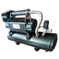 Compresseur d'air robuste 12V 200L/min avec réservoir d'air