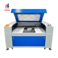 Machine de découpe et de gravure au laser CO2 industrielle HUALONG, refroidissement par eau, 80W, 130W, 150W, granit, marbre, acrylique, bois, cuir, pierre