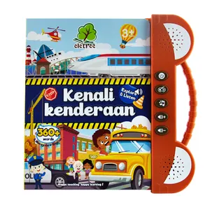 Eletree Mainan Anak Mainan Anak-Anak Malaysian English E-Book Malay Abc Sound Book