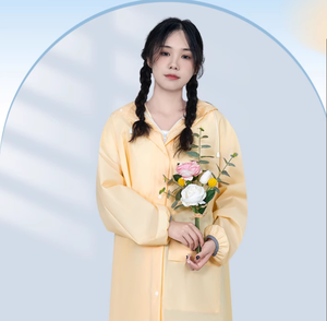 Impermeabile con Cappuccio a Copertura Estesa per E-Bike, Design Separato per Prevenire lo Sporco della Bicicletta, Protezione dalla <span class=keywords><strong>Pioggia</strong></span> per Esterni - Product Image 3