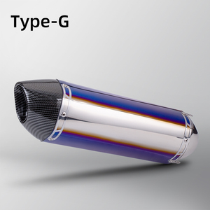 Pot d'échappement universel pour moto 51 mm R77 modifié avec silencieux Db Killer pour Honda Pcx 125 150 C650gt Tmx530 Cb500 R3 - Product Image 5