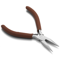 Haut de gamme importations poignée pince pliée ronde aiguille nez coupe fil pince pour la fabrication de bijoux outil bijoux à bricoler soi-même accessoires X31