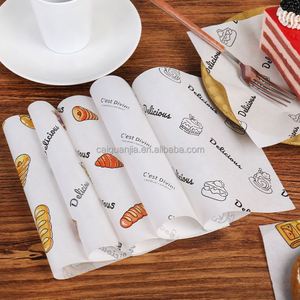 Papel de Hornear Antigrasa Virgen Ecológico de Grado Alimenticio para Envolver Pasteles, Postres, Hamburguesas y Papas Fritas - Product Image 1