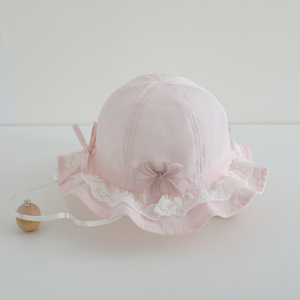 Printemps Automne Bébé Mignon Pur Coton Parasol Chapeau Offre Spéciale Infant <span class=keywords><strong>Bonnet</strong></span> Chapeau de Soleil d'Été - Product Image 4
