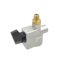 Régulateur de gaz GPL de haute qualité en alliage de zinc avec valve de sécurité à clic