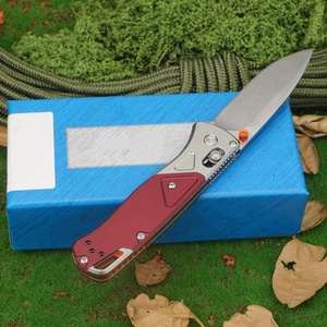 Cuchillo Plegable Multifunción Profesional Tredknix Benchmade535-09 de Acero Inoxidable S30V con Hoja Plana de 3 mm de Grosor y Mango de Aluminio - Product Image 1