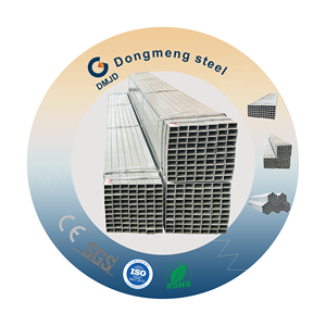 ท่อเหล็กสี่เหลี่ยมชุบสังกะสีแบบจุ่มร้อนเกรด <span class=keywords><strong>B</strong></span> มาตรฐาน ASTM A500 สำหรับงานก่อสร้าง ราคาโรงงาน - Product Image 1