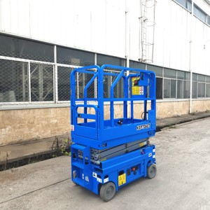 Plataforma Elevadora de Tijera Hidráulica Eléctrica de 16 m, Estructura de Acero Estable, Plataforma de Trabajo Aérea Móvil Segura, Precio de Fábrica al por Mayor, CE ISO - Product Image 6