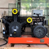 Compresseur à piston haute pression ZAKF 30 bars 1,6 m³/min pour l'alimentation en air de plongée, le remplissage de bouteilles de lutte contre l'incendie et les tests de fuites