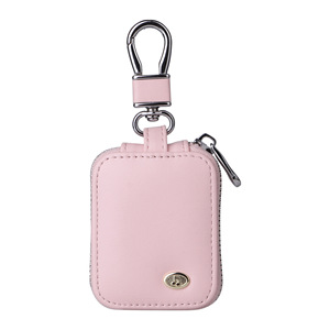 Funda Protectora de Cuero PU para <span class=keywords><strong>Airpods</strong></span>, Funda Universal para Auriculares, Accesorios, Carcasa con Llavero para <span class=keywords><strong>Samsung</strong></span> y Redmi - Product Image 3
