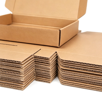 Boîtes rigides en carton ondulé personnalisées pour vernis à ongles, huiles cosmétiques, emballages biodégradables en matériaux recyclés, papier kraft gaufré