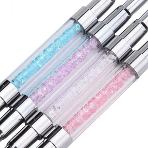 Metal pequeño portátil extensión <span class=keywords><strong>de</strong></span> <span class=keywords><strong>pestañas</strong></span> espuma champú cepillos maquillaje viaje Nylon Spoolie varita rímel cepillo <span class=keywords><strong>de</strong></span> <span class=keywords><strong>pestañas</strong></span> con tapa - Product Image 4